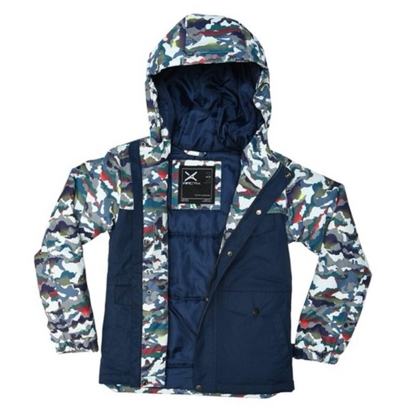NEW! Arctix Camo Slalom Insulated Winter Jacket boys Size Med NWOT - Picture 3 of 15